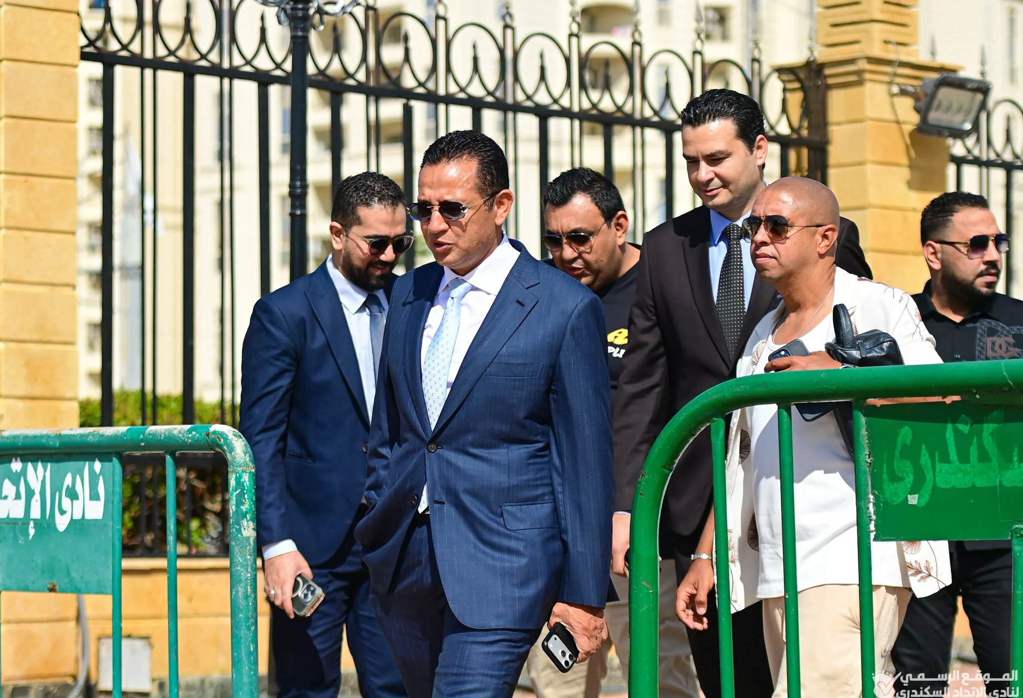 جولة تفقدية داخل نادي الاتحاد السكندري (14)