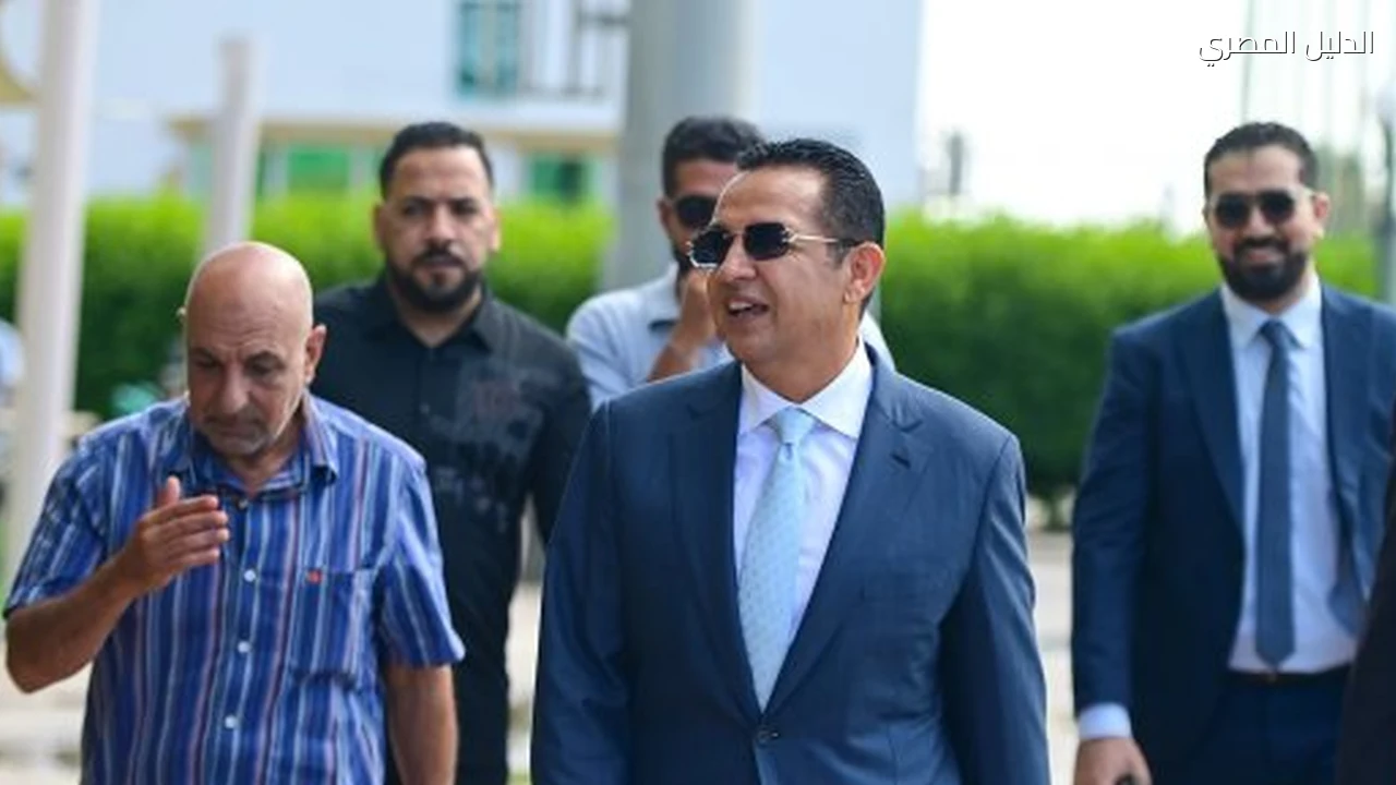 جولة تفقدية لرئيس نادى الاتحاد السكندرى بفرع سموحة