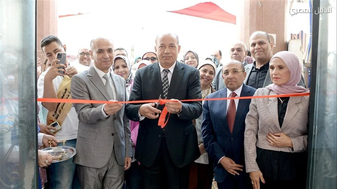 جامعة المنصورة تفتتح الدورة الـ15 لمعرض الكتاب