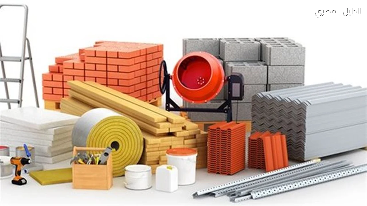 أسعار مواد البناء والتشطيب تستقر اليوم الأحد في الأسواق