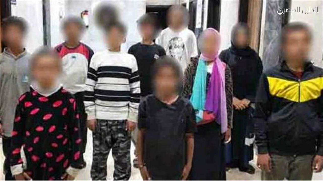 أطفال بالشوارع ضبط 10 متهمين لاستغلال 12 طفلًا بالجيزة
