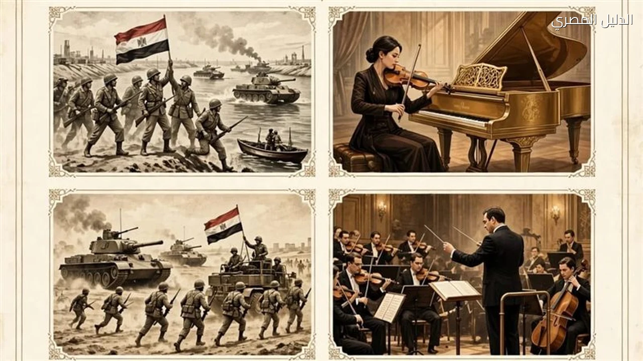 أكتوبر ملحمة وطن ونغم ندوة بدار الكتب لإحياء النصر