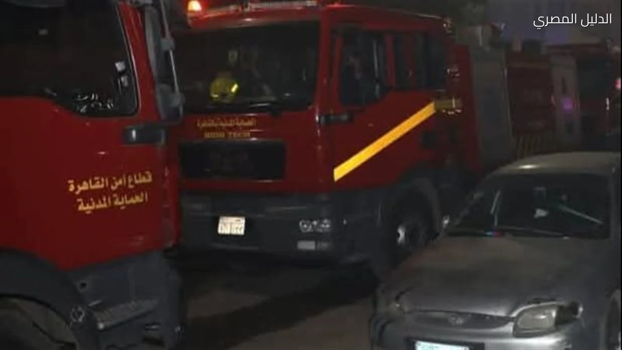 حريق مخزن أدوات منزلية بشبرا دون إصابات