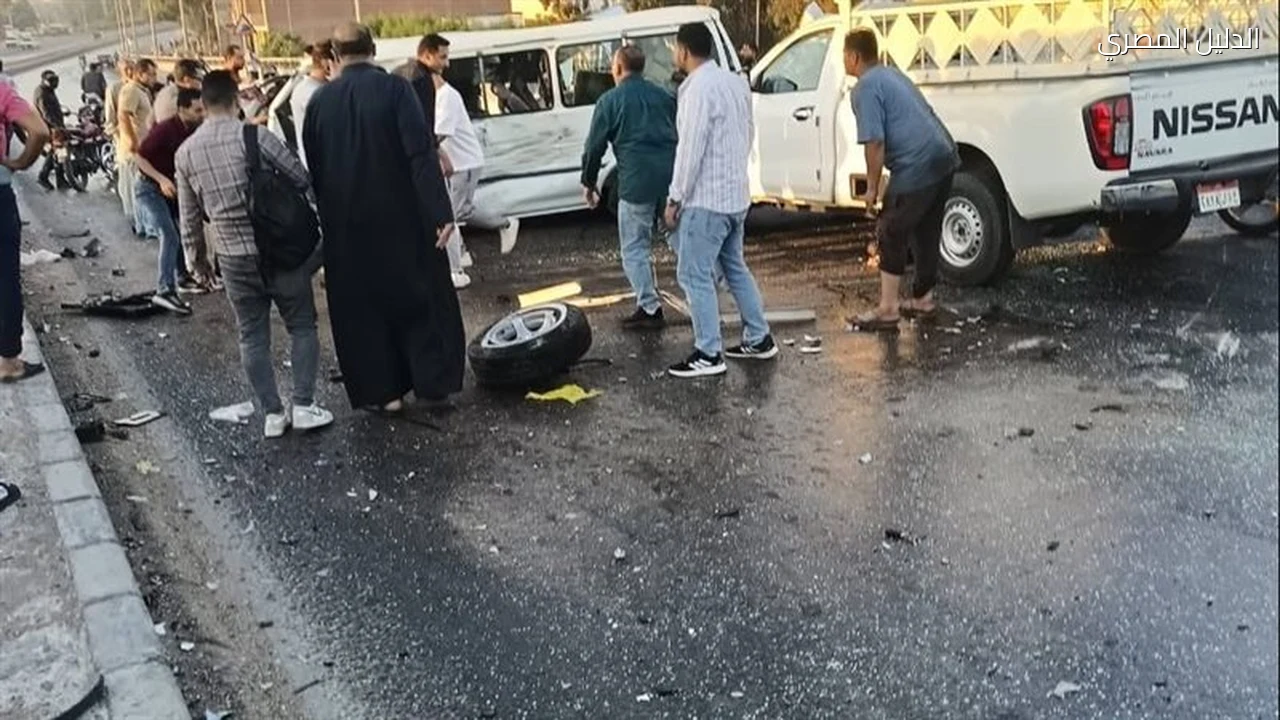 حادث الطريق الزراعي بالقليوبية يرفع الضحايا إلى 5 وفيات