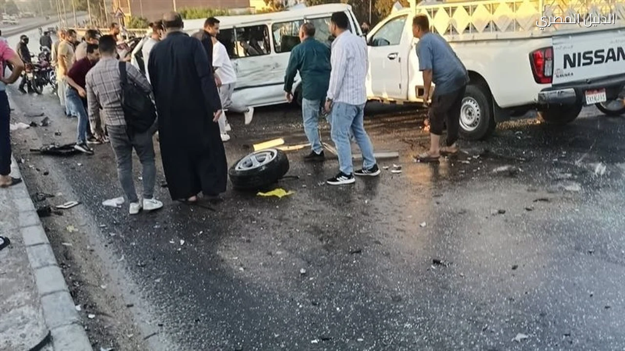 حادث كوبري قها يرفع الضحايا إلى 7 وفيات و10 مصابين
