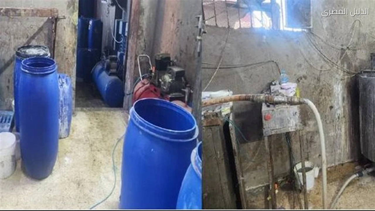 التحفظ على 3150 عبوة منظفات مغشوشة داخل مصنع بالقليوبية