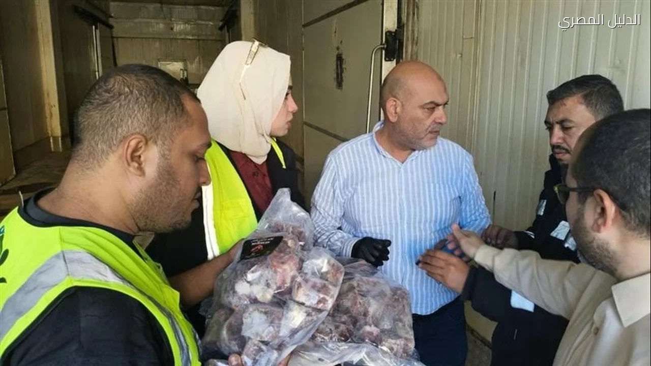 أخبار مصر ضبط 2 طن لحوم منتهية الصلاحية بالقليوبية