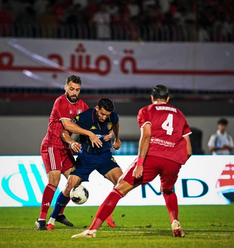 مباراة السويحلي الليبي والترجي التونسي 