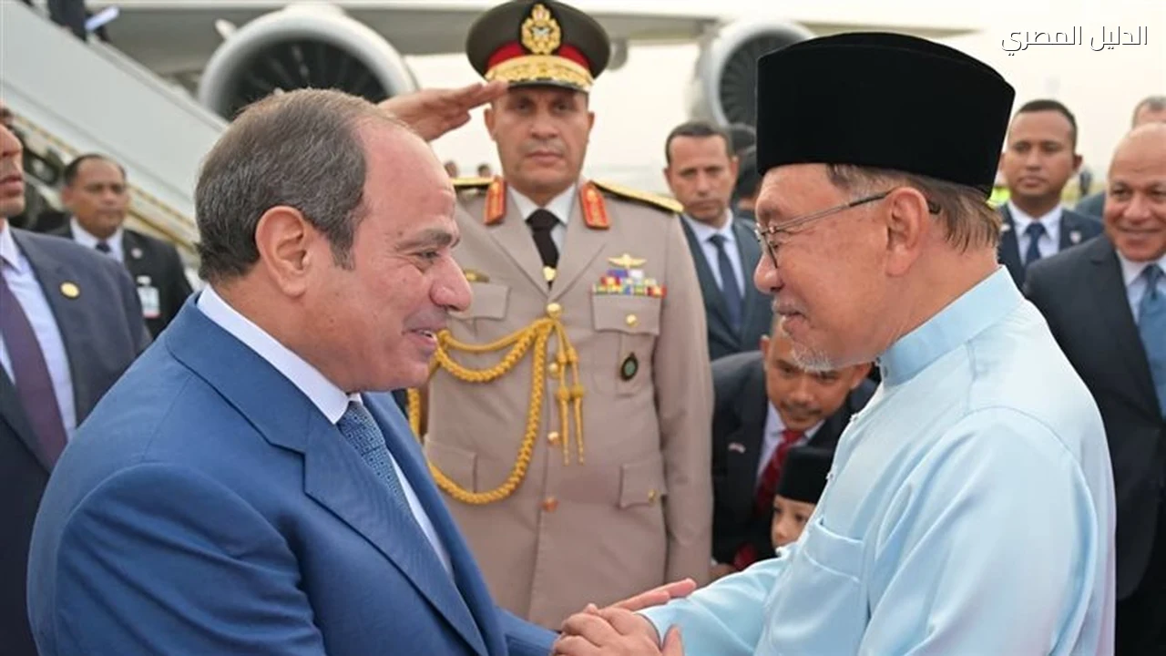 السيسي وأنور إبراهيم يشهدان توقيع مذكرات تفاهم بين مصر وماليزيا