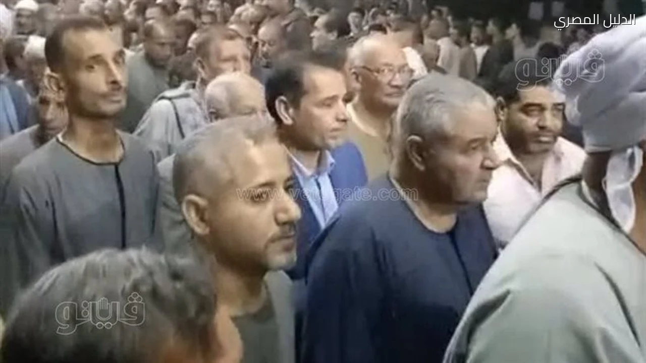 أخبار مصر النائب نان نصر الله يودع أماني أبو سحلي بفرشوط