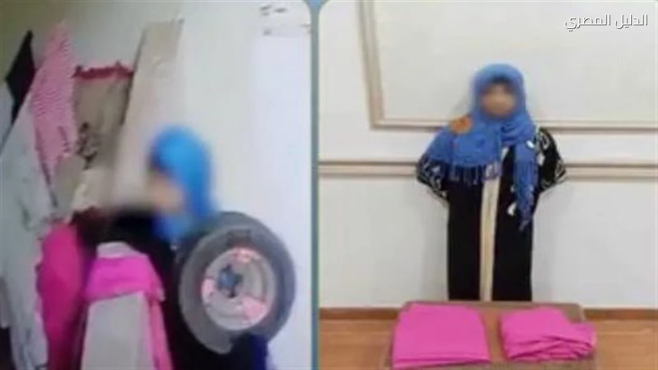 سرقة ملابس من شرفة شقة بالمحلة تنتهي بضبط المتهمة