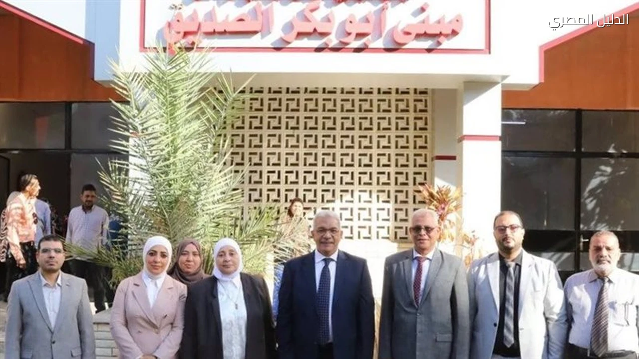 جامعة الأزهر تفتتح مبنى أبي بكر الصديق بعد تطويره