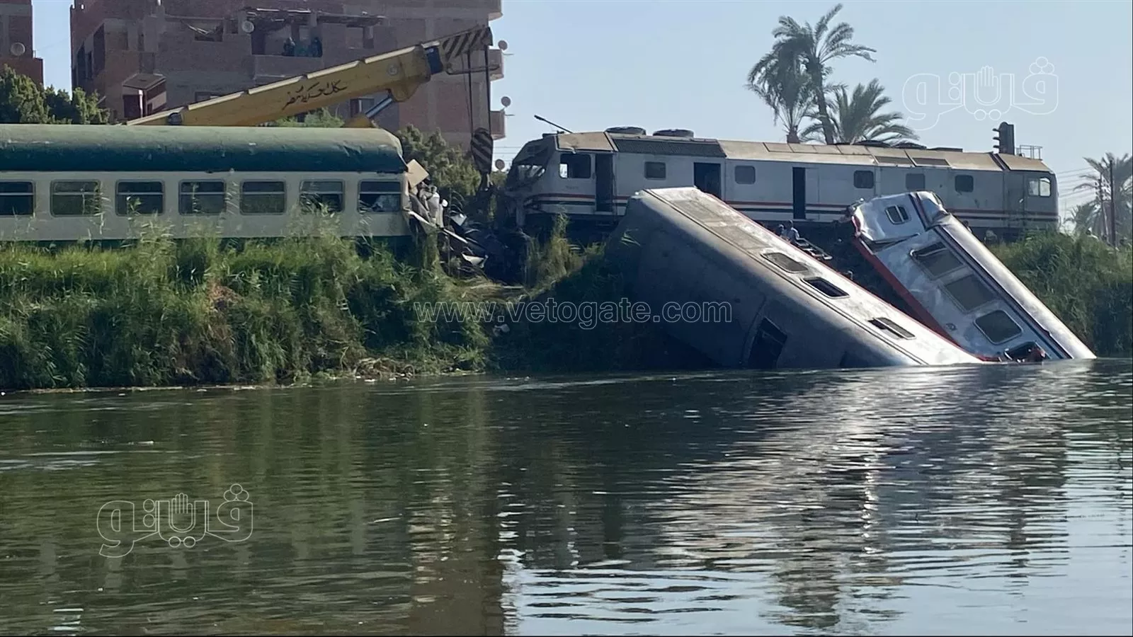 حكم جنايات المنيا في حادث قطار المنيا