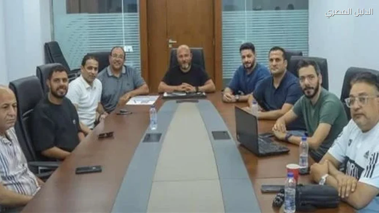 الجهاز الفني لمنتخب مصر للشباب عقب التأهل إلى أمم أفريقيا