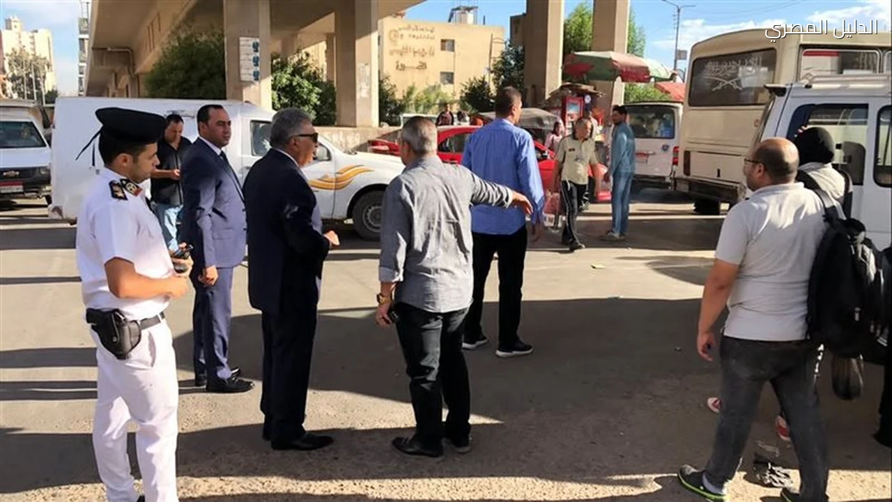 الدقهلية متابعة انتظام حركة النقل بموقف سندوب