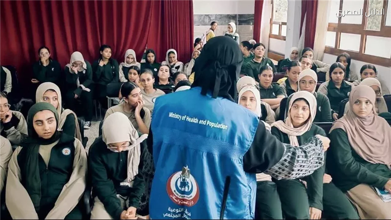 صحة الإسماعيلية تطلق حملة توعية بالمدارس ضد الحصبة وزواج الأطفال