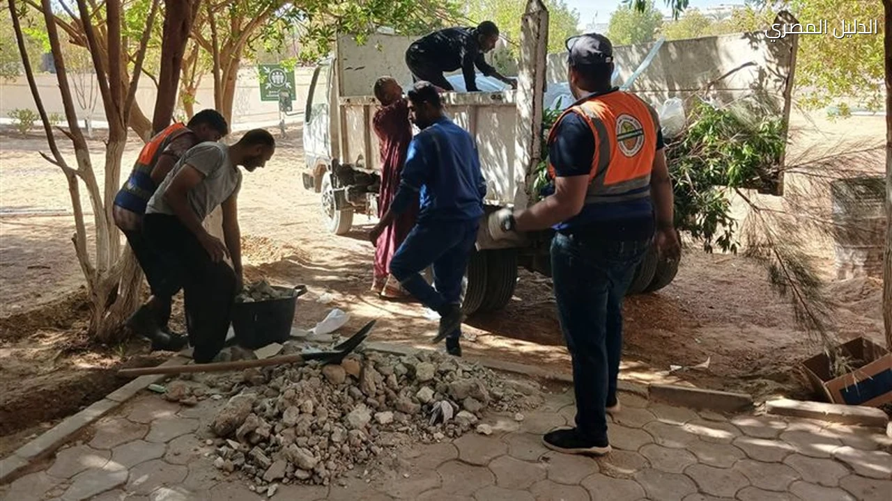 الوادي الجديد حملات ميدانية موسعة لتحسين الخدمات والتنمية