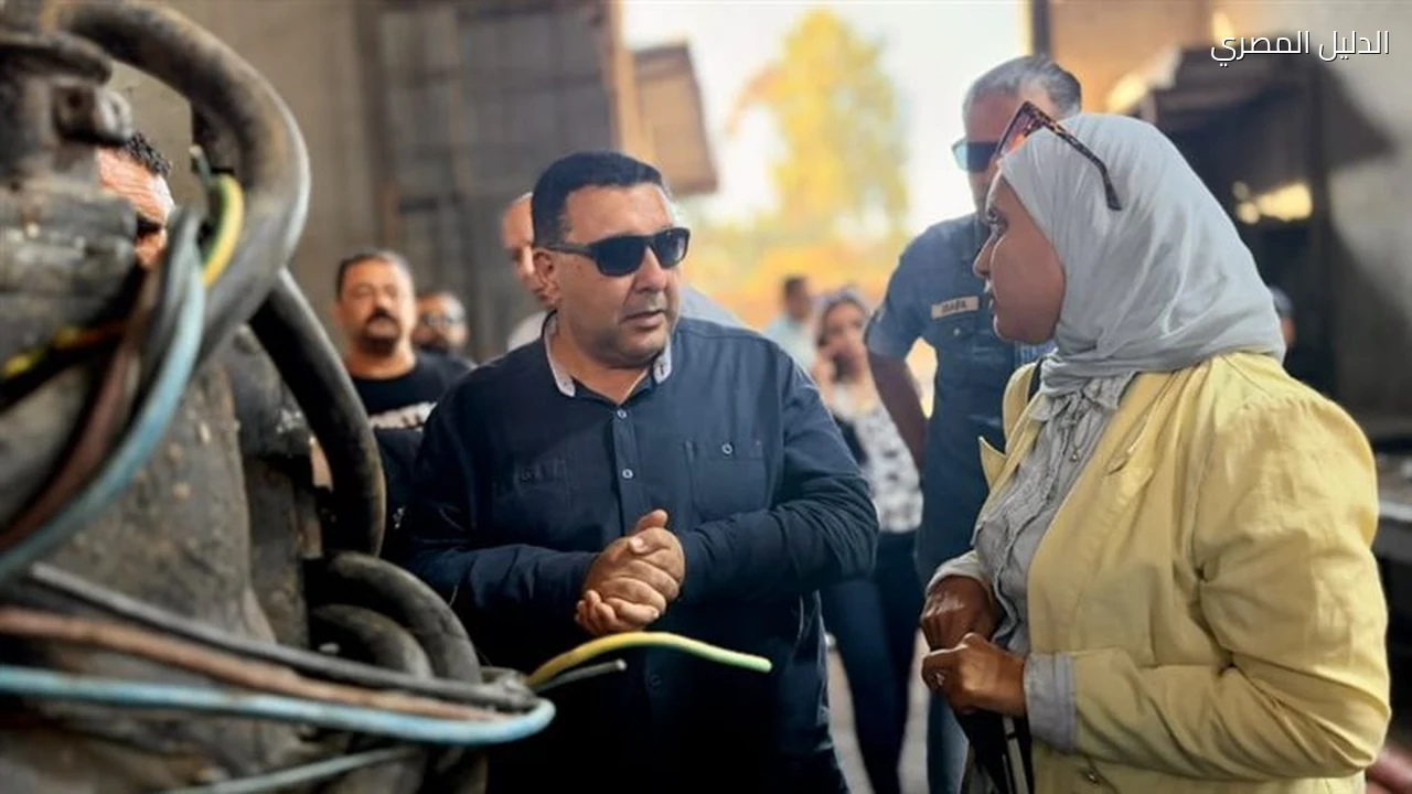 مياه القناة يتفقد الورش الميكانيكية ويرفع الجاهزية ببورسعيد