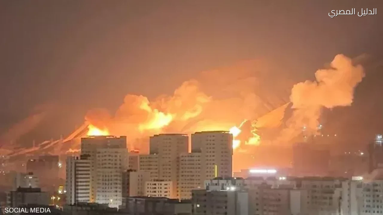 انفجار في كوهستك وسيريك جنوب إيران بعد حادث ناقلة نفط