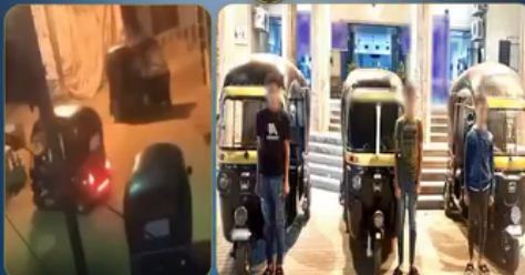 ضبط 3 طلاب قادوا مركبات توك توك دون لوحات وأزعجوا المواطنين في الغربية
