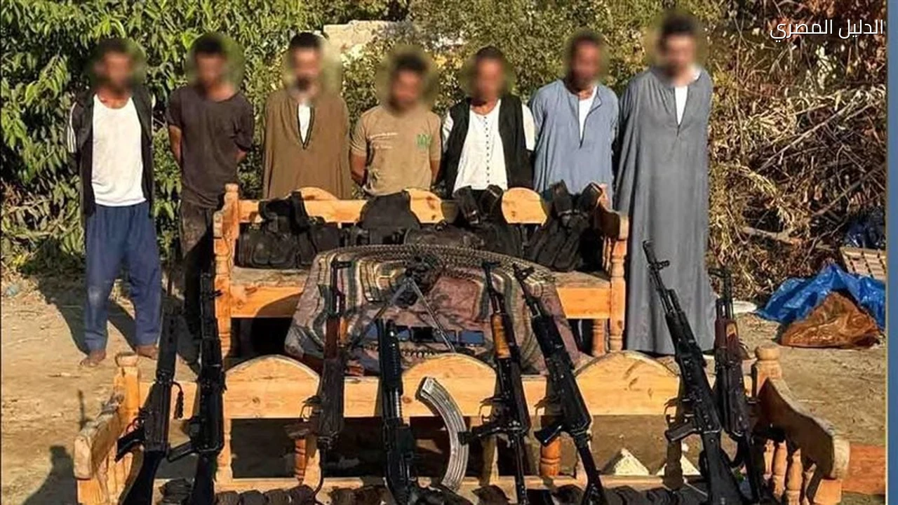ضبط 7 عناصر إجرامية بالجيزة للاستيلاء على 600 فدان
