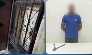 ضبط سمكري سيارات أتلف باب شقة طليقته بمقص حديدي في زفتى بسبب خلافات قضائية