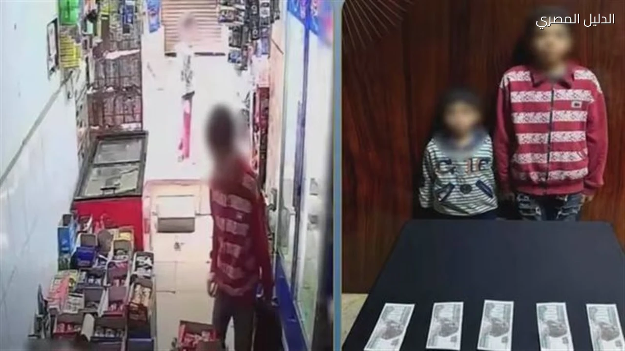 ضبط طالبان سرقا حقيبة سيدة مسنة داخل محل بالقاهرة