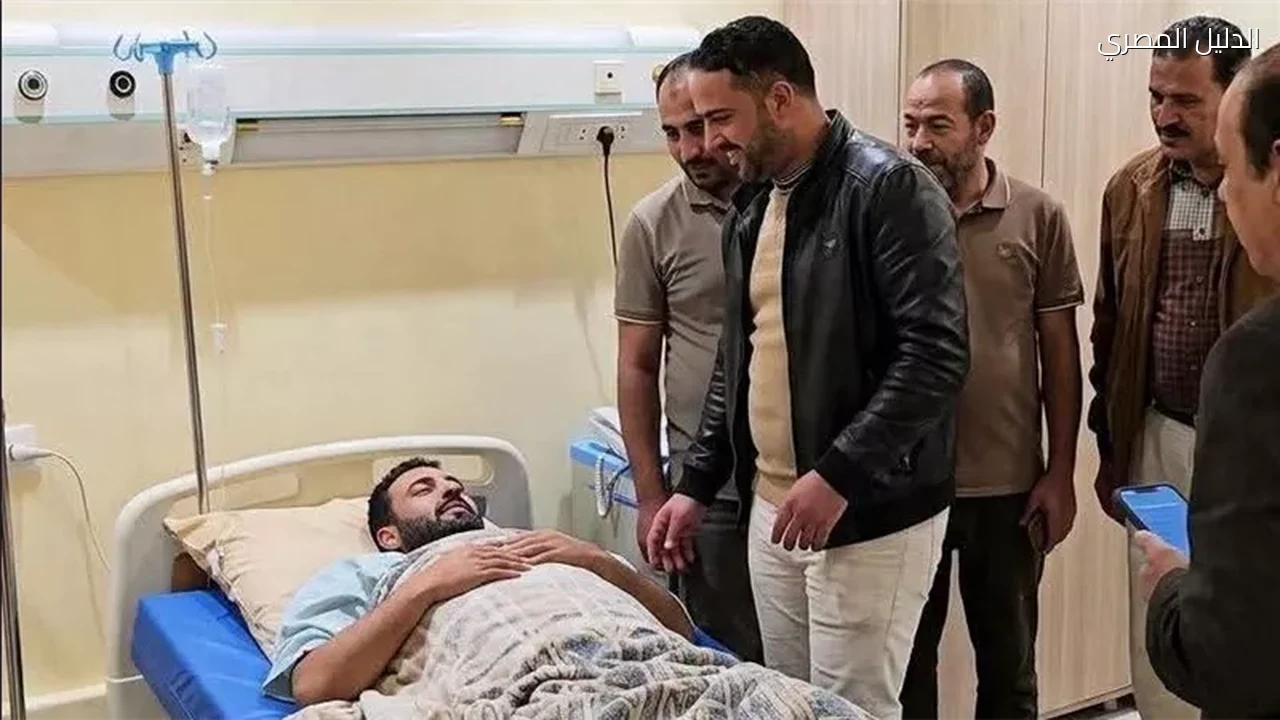 أحمد عوض يعود إلى الدقهلية بعد إصابته في السودان