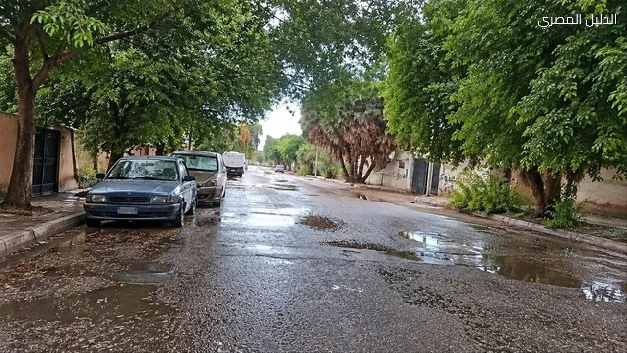 أمطار على عدة مناطق في قنا والمحافظة ترفع الاستعداد