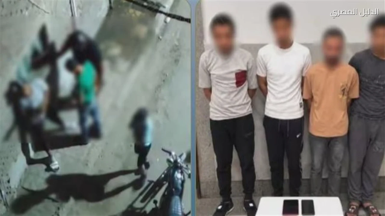 فيديو يكشف جرائم 4 أشخاص بالإسكندرية وضبط متهمين بالحشيش