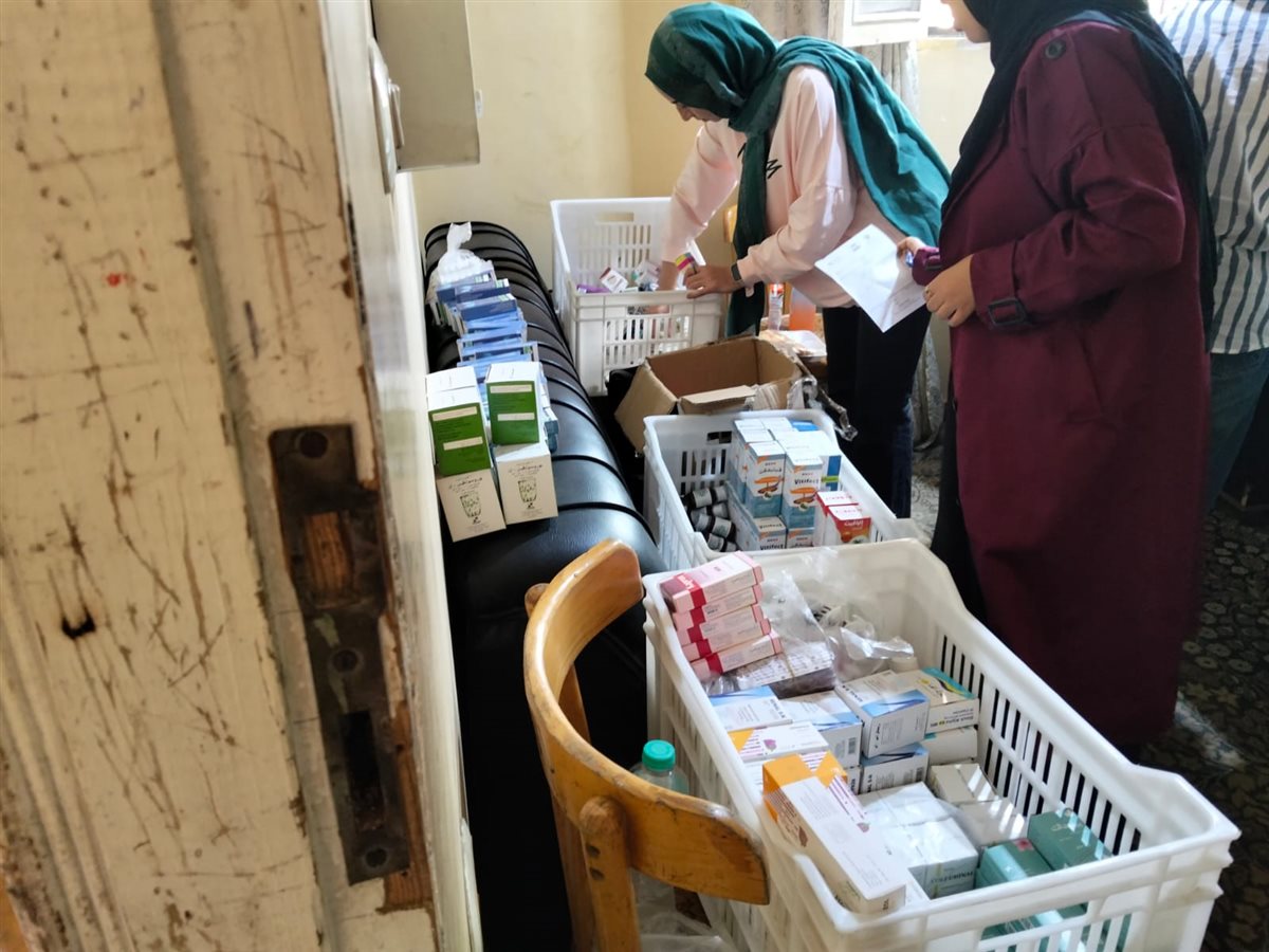 جانب من فاعليات القافلة،فيتو
