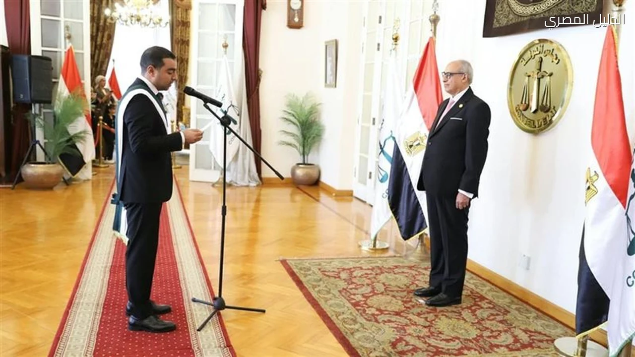 قضاة مجلس الدولة يؤدون اليمين القانونية لـ308 مندوبين