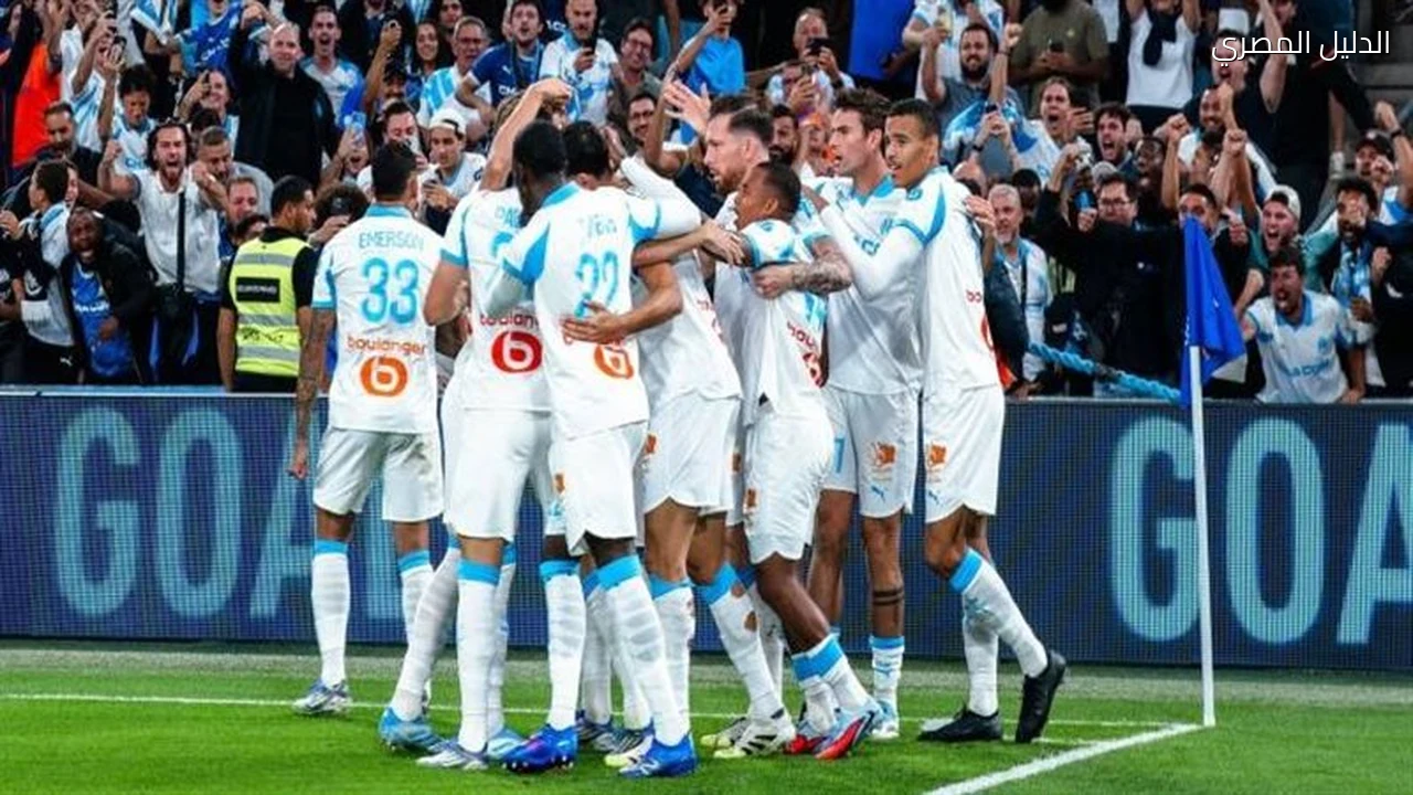 مارسيليا يكتسح أنجيه بخماسية في الدوري الفرنسي