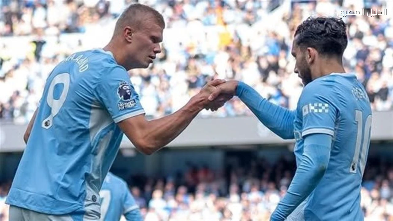 مانشستر سيتي يفوز على إبسويتش تاون 3-2 في الدوري الإنجليزي