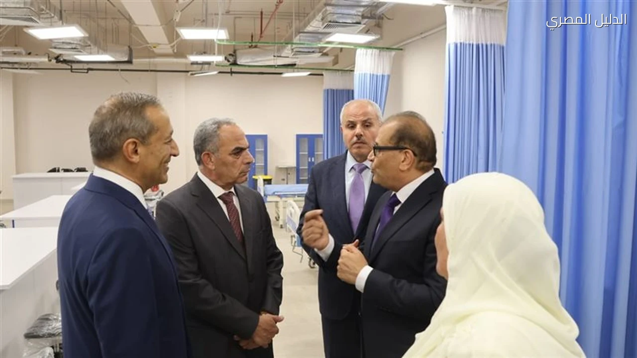 محافظ الإسماعيلية يتفقد أعمال جامعة الإسماعيلية الأهلية