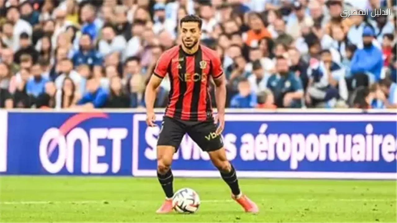 محمد عبد المنعم أساسيا في تشكيل نيس أمام ستراسبورج