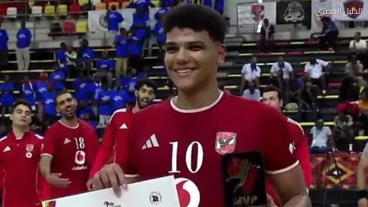 محمد عماد أوكا رجل مباراة الأهلى و إنتركلوب الأنجولى