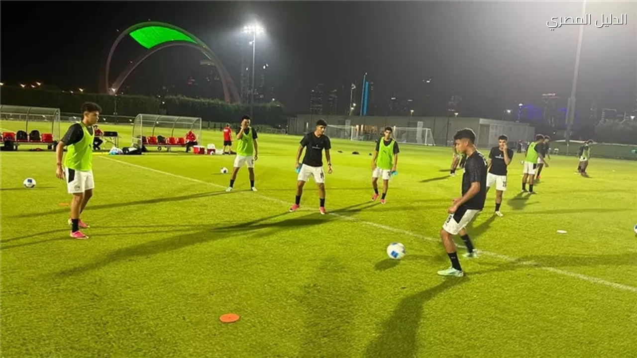 منتخب الناشئين يختتم استعداداته لمواجهة الكويت في كأس الخليج