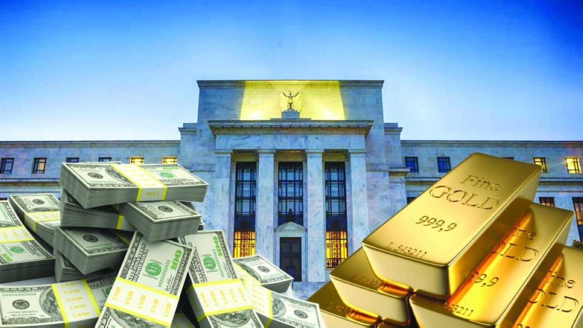اسعار الذهب والفيدرالى الامريكى