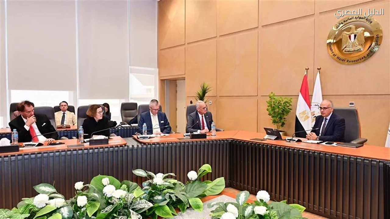 وزير الري يبحث التعاون المائي مع ألمانيا و100 مليون دولار