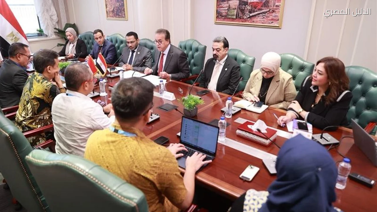 وزير الصحة يبحث تمويل تطوير المنظومة الصحية مع إندونيسيا
