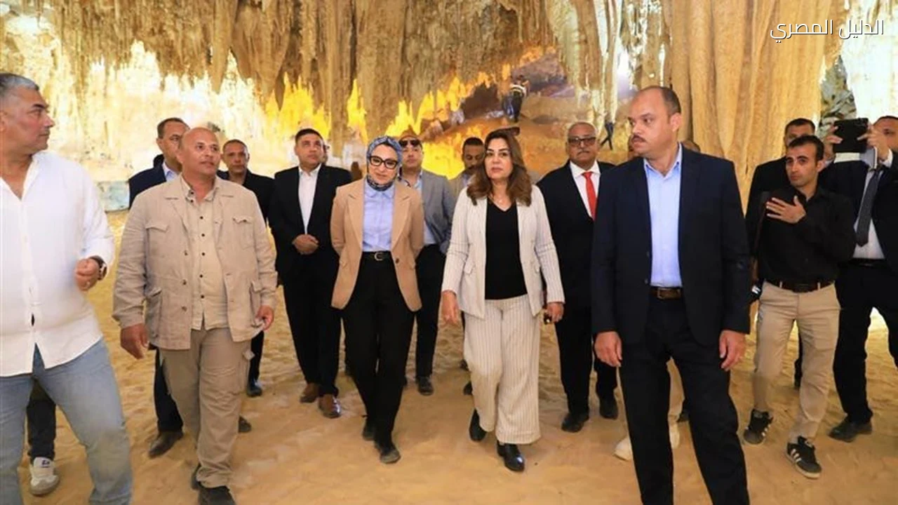 كهف الجارة بالوادي الجديد تمهيدا لإعلانه محمية طبيعية