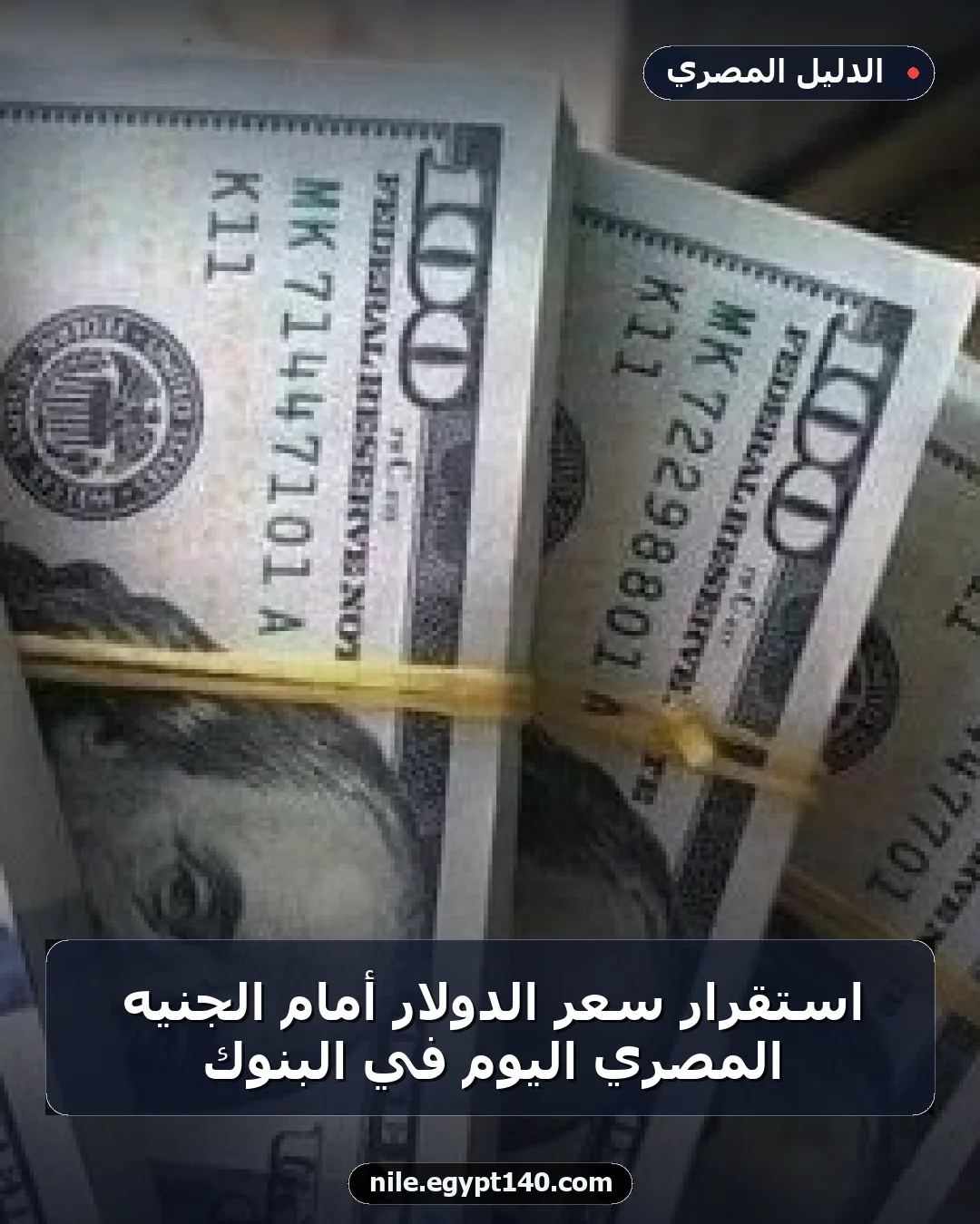 استقرار سعر الدولار أمام الجنيه المصري اليوم في البنوك
