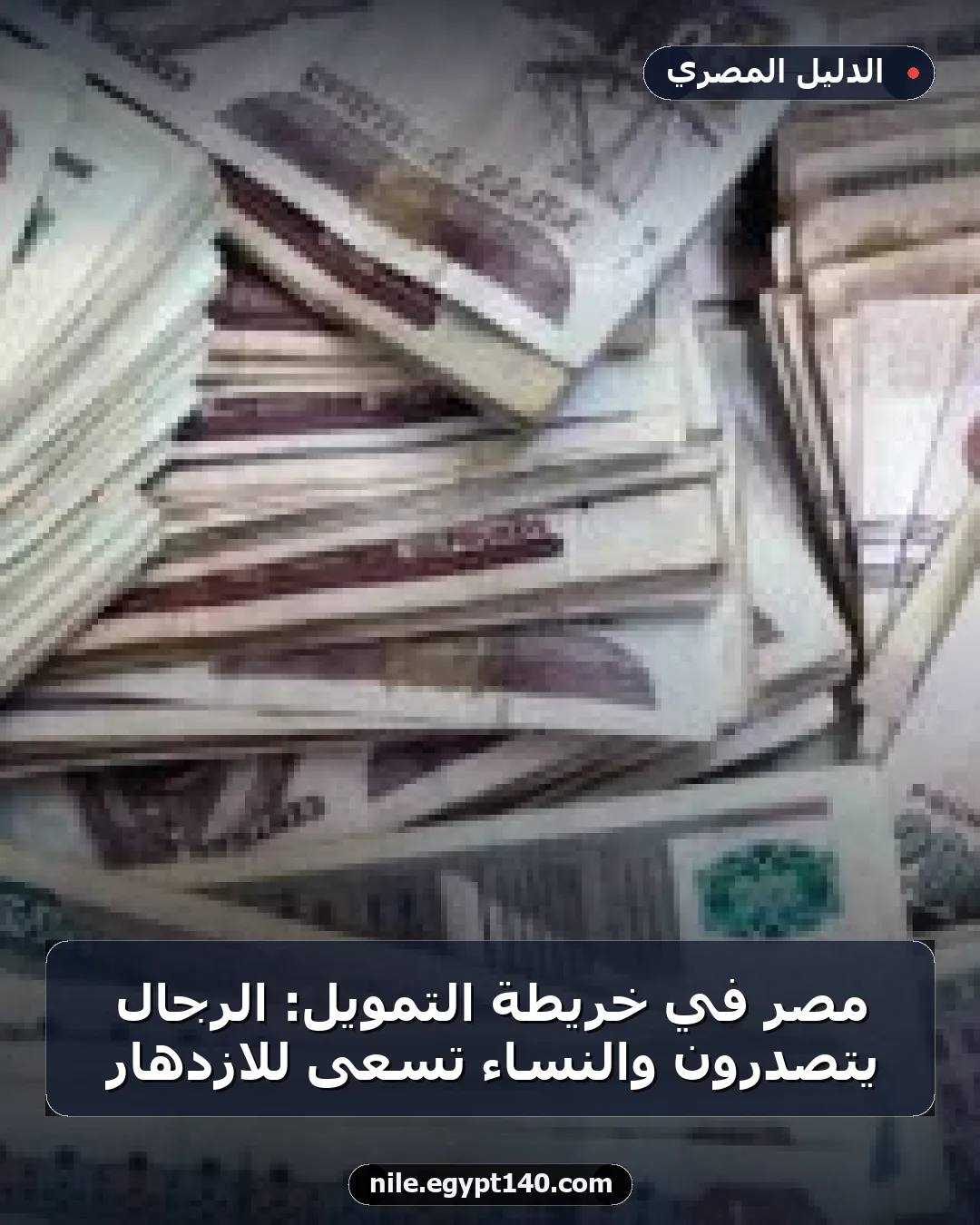 مصر في خريطة التمويل: الرجال يتصدرون والنساء تسعى للازدهار