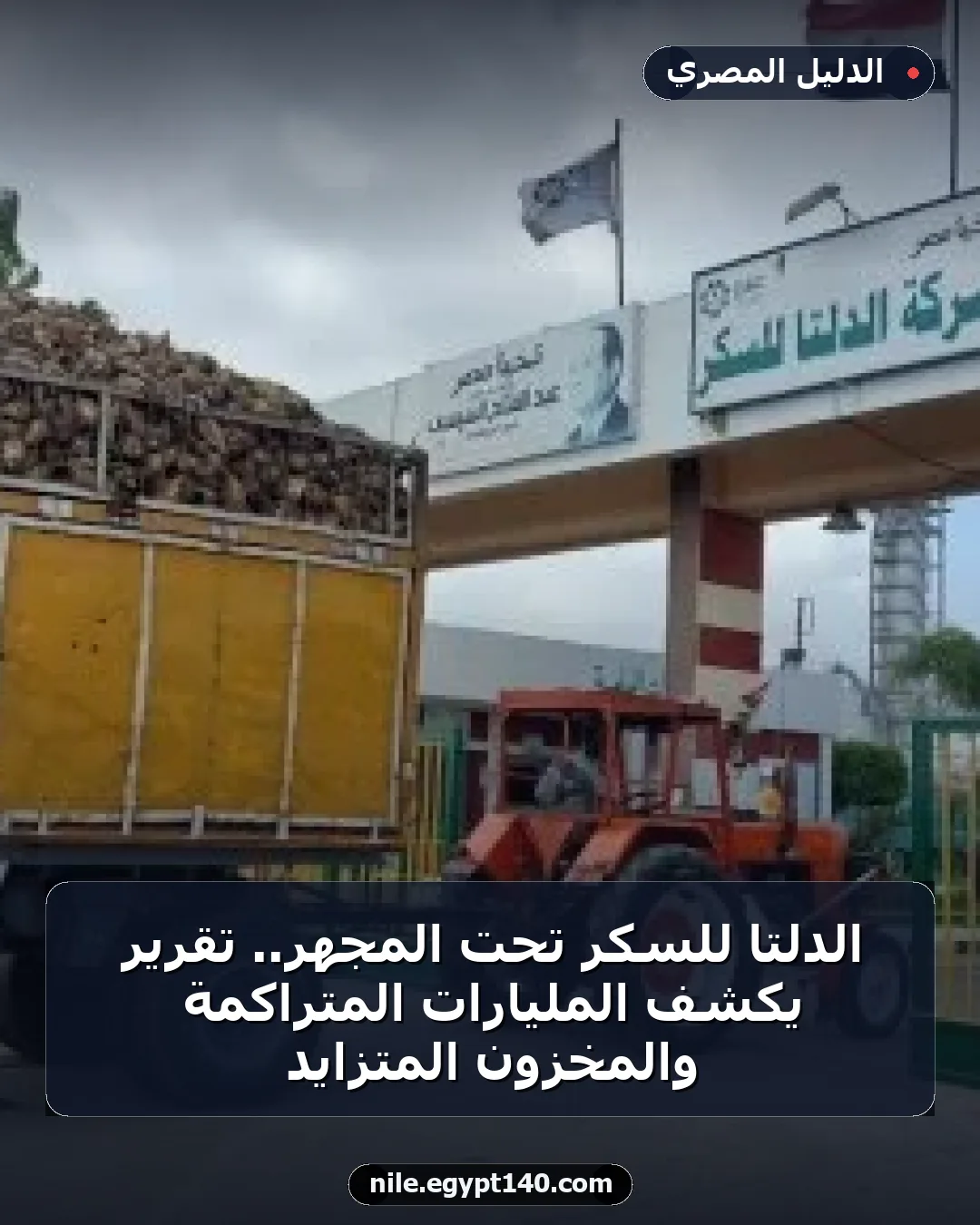 الدلتا للسكر تحت المجهر.. تقرير يكشف المليارات المتراكمة والمخزون المتزايد