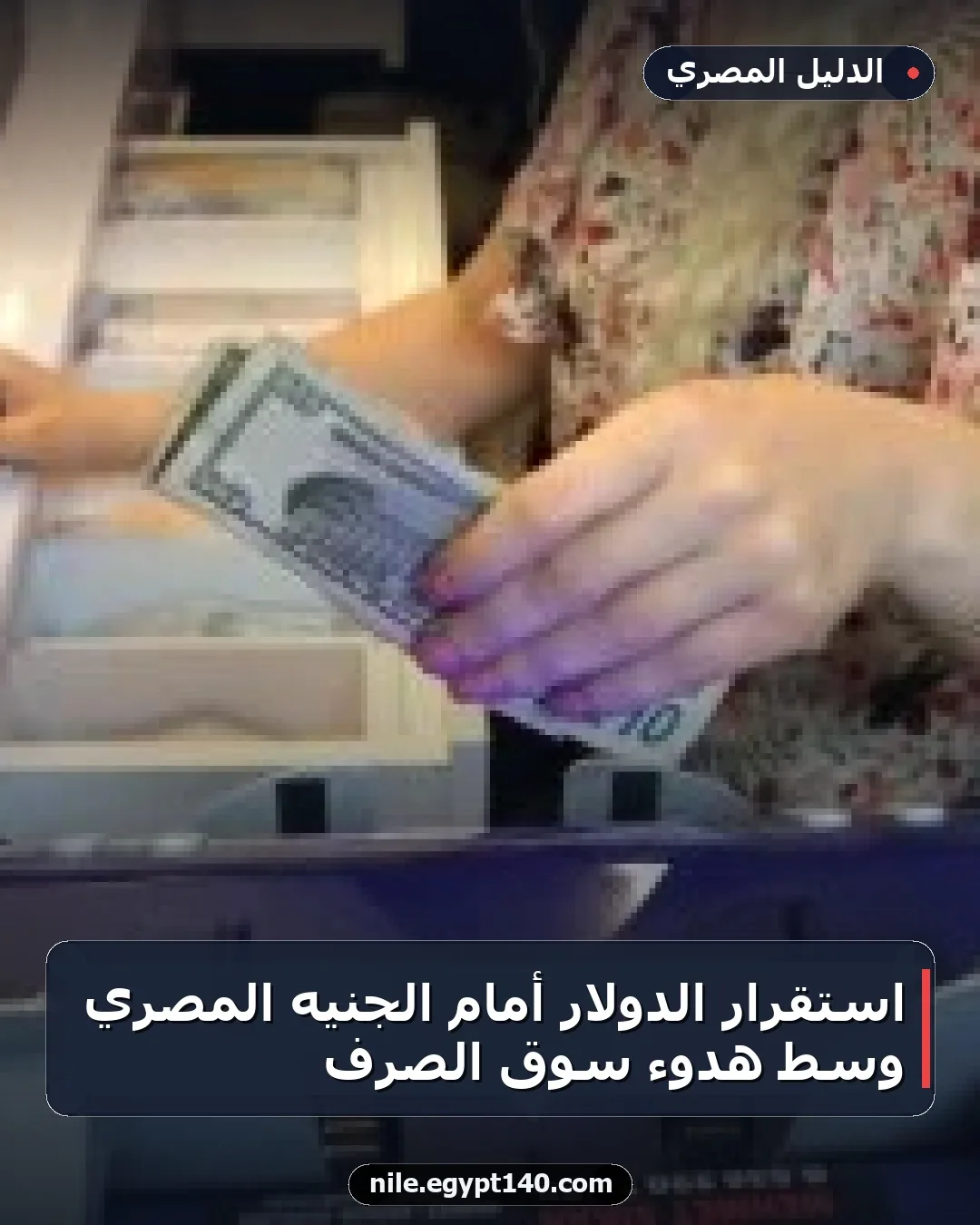 استقرار الدولار أمام الجنيه المصري وسط هدوء سوق الصرف