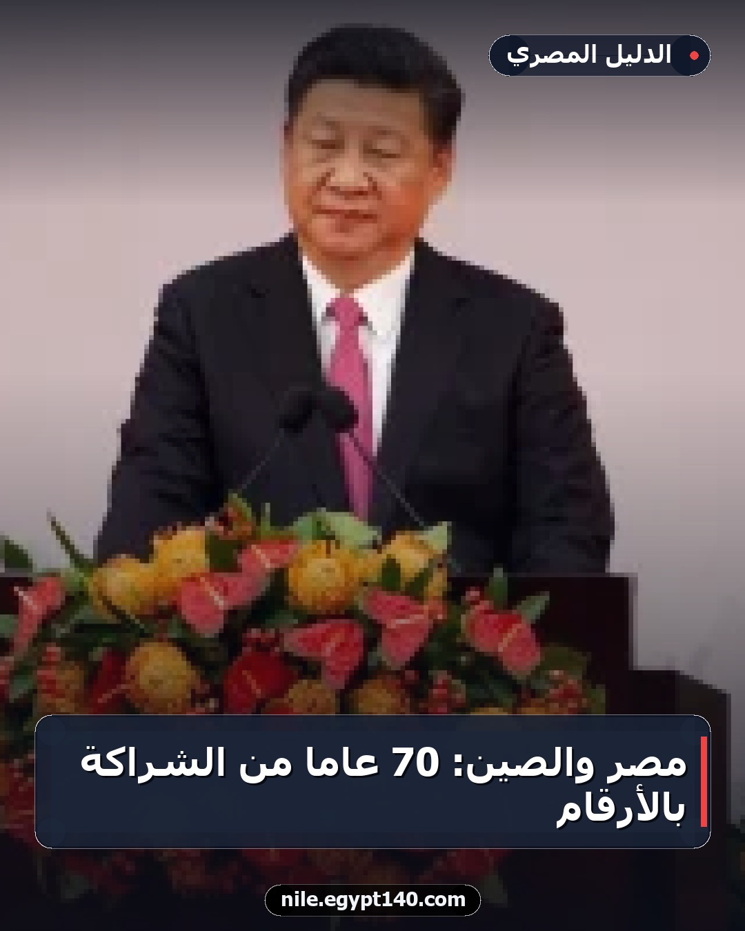 مصر والصين: 70 عامًا من الشراكة بالأرقام