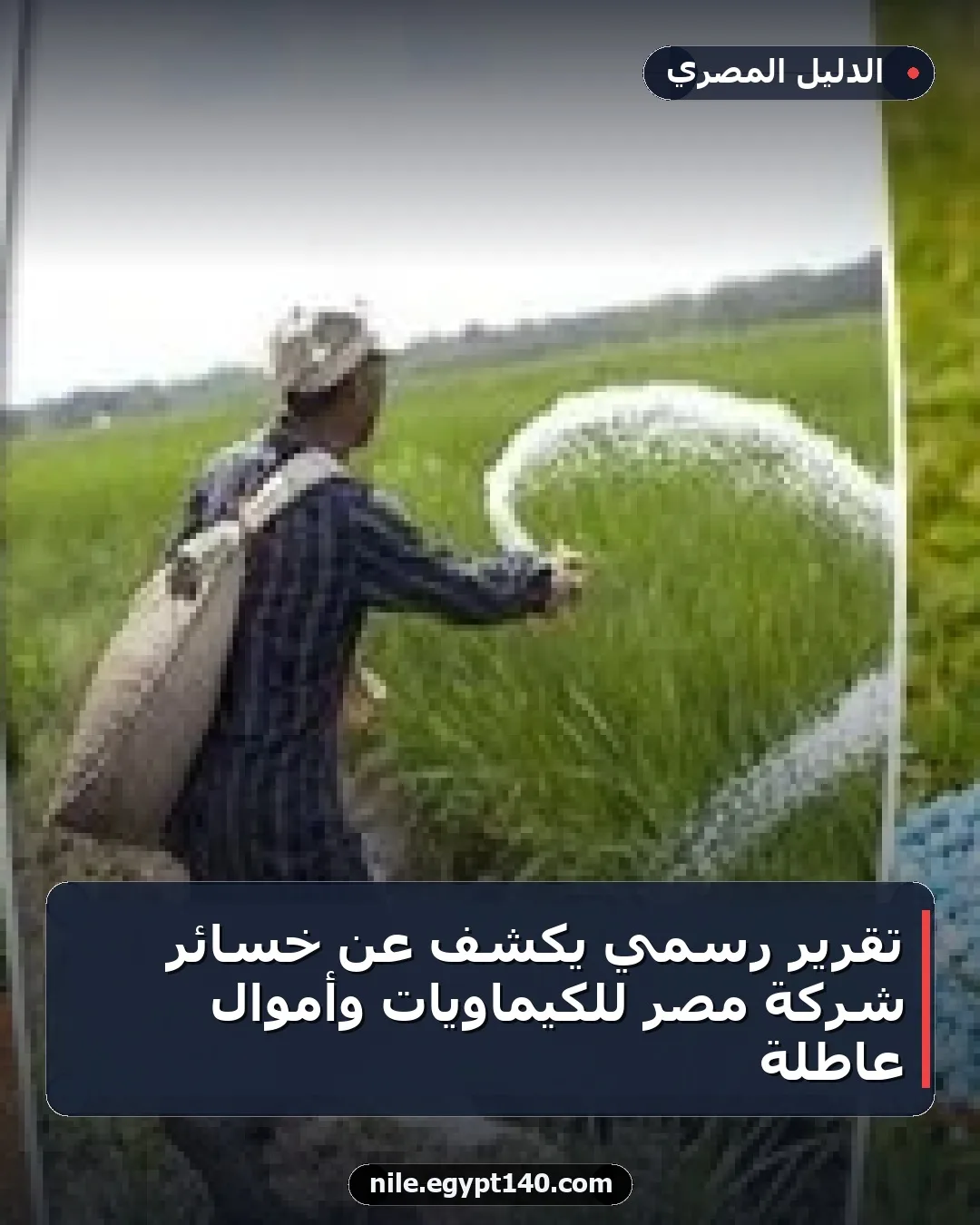 تقرير رسمي يكشف عن خسائر شركة مصر للكيماويات وأموال عاطلة