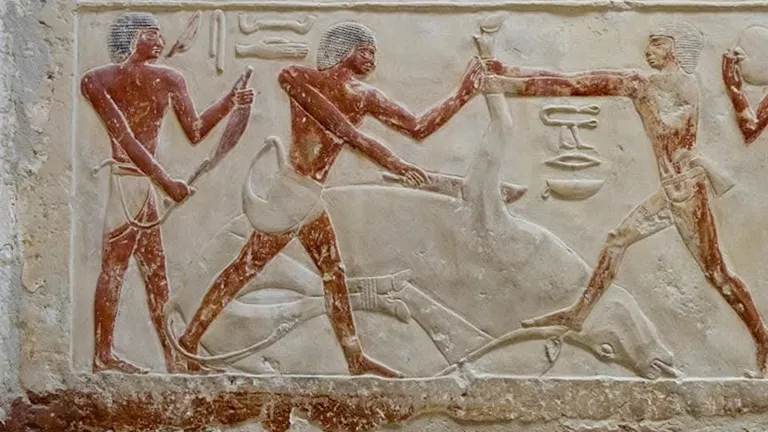 ممارسات تقديم القرابين ونحر الذبائح في الحضارة المصرية القديمة