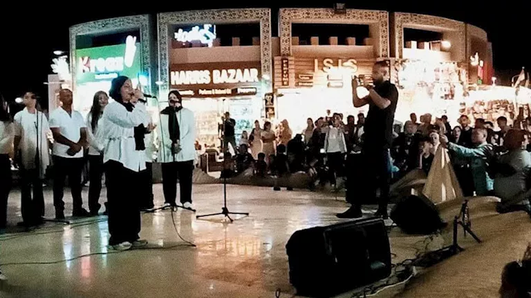 احتفالات عيد الأضحى تشهد إقبالاً واسعاً في شرم الشيخ وأبو زنيمة